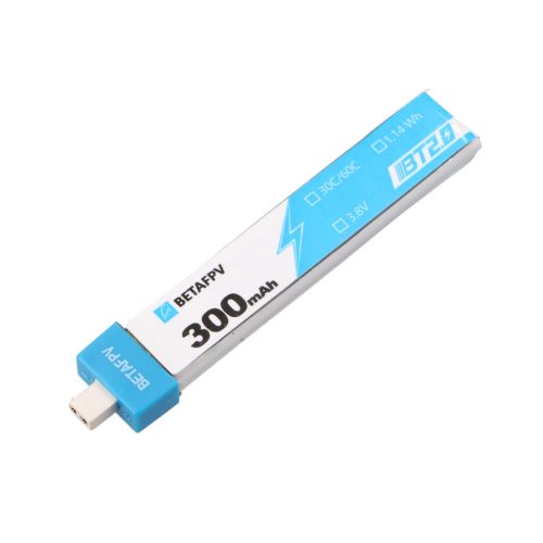 BetaFPV BT2.0 300mAh 1S Battery Pack (8 pcs), 3.8 V