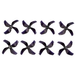   Gemfan 2020 four-blade propeller black | Drone propeller | 8 pcs