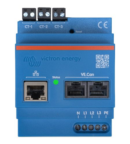 Victron Energy EM24 3 fázisú/65A fogyasztásmérő Ethernet csatlakozóval