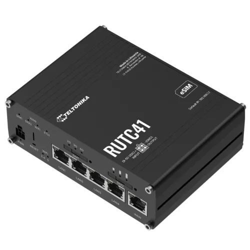 Teltonika RUTC41 | Edge router | 4x RJ45 100 Mb/s, LTE Cat 4, Wi‑Fi 4, RutOS