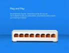 Totolink S808 | Switch | 8x RJ45 100Mb/s, Desktop