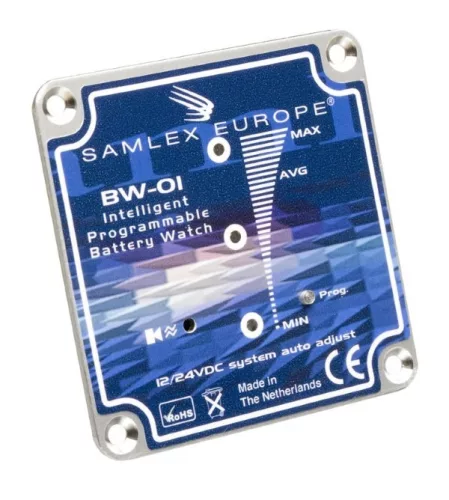 Samlex BW-01 LED-es akkumulátorfeszültség-figyelő