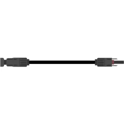 Victron Energy napelemes kábel 1 m, 6 mm², MC4 apa/anya