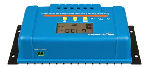 Victron Energy BlueSolar PWM-LCD&USB 12/24V-5A 12V / 24V 5A Solarladeregler