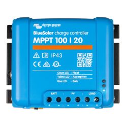   Victron Energy BlueSolar MPPT 100/20 12V / 24V / 48V 20A napelemes töltésvezérlő