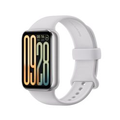   Xiaomi Smart Band 9 Pro Moonlight Silver, okoskarkötő, Bluetooth 5.4, 350 mAh, 1,74", 5 ATM, gyorsulásmérő, giroszkóp, PPG szenzor