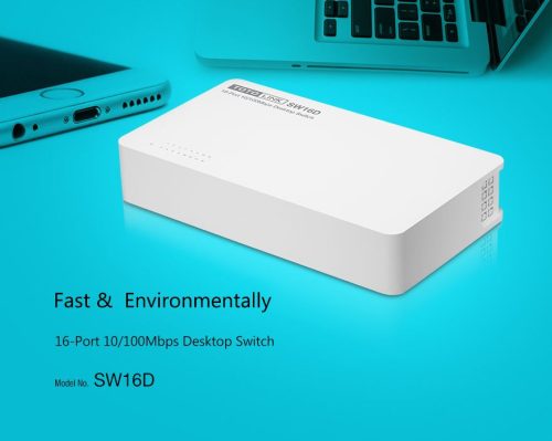 Totolink SW16D | Switch | 16x RJ45 100Mb/s, Desktop, Unmanaged