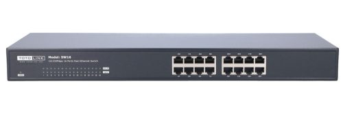Totolink SW16 | Switch | 16x RJ45 100Mb/s, Rackmount, Unmanaged