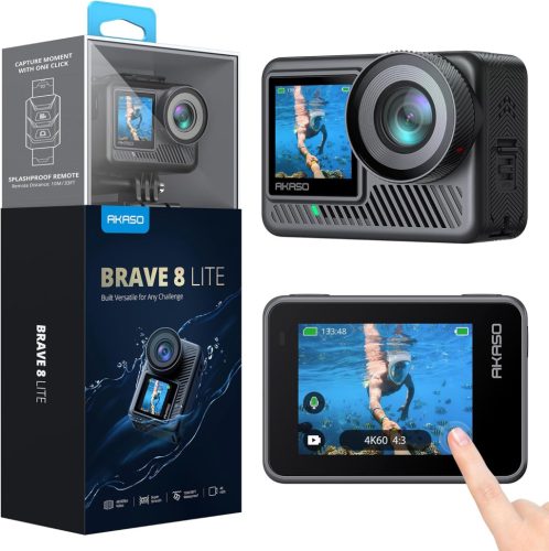 AKASO Brave 8 Lite Action Camera 4K Wi-Fi 1550 mAh