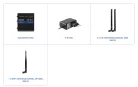 Teltonika RUT200 ipari 4G/LTE Cat.4 router, 2 x 100 Mb/s LAN, 2,4 GHz-es Wi-Fi, RMS