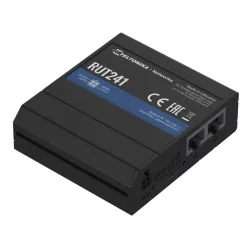   Teltonika RUT241 ipari 4G LTE router, Cat.4, 2× LAN 100 Mb/s, 2,4 GHz WiFi, RUT241 010000