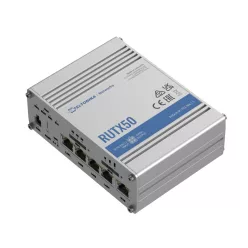   TELTONIKA RUTX50 professzionális ipari router, 5G, Wi-Fi 5, Dual SIM, 5 x RJ45 1000 Mb/s