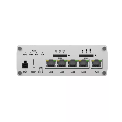 TELTONIKA RUTX50 professzionális ipari router, 5G, Wi-Fi 5, Dual SIM, 5 x RJ45 1000 Mb/s