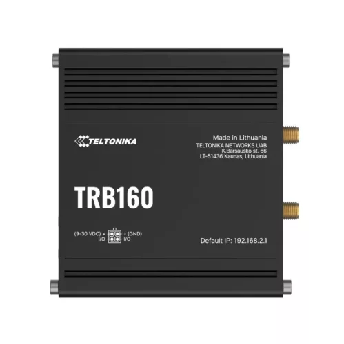 Teltonika TRB160 LTE IoT gateway, Cat 6, 1 × RJ45 1000 Mb/s, IP30