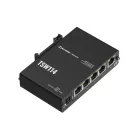 Teltonika TSW114 5 portos gigabites DIN-sínes switch