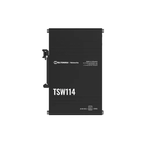 Teltonika TSW114 5 portos gigabites DIN-sínes switch