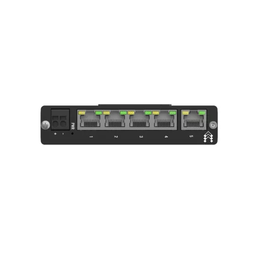 Teltonika TSW114 5 portos gigabites DIN-sínes switch