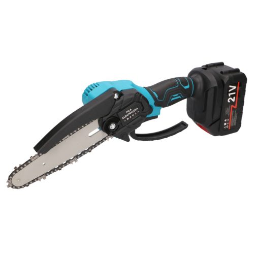 EXTRALINK Akku-Kettensäge für Äste 15 cm, 2x 21V 2000mAh Akku