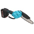 EXTRALINK Akku-Kettensäge für Äste 15 cm, 2x 21V 2000mAh Akku