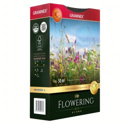   GRAMINEX PREMIUM TRAWA MIESZANKA FLOWERING MIX 1KG 40M NASIONA