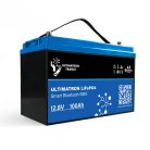 Ultimatron France UBL Serie 12.8V 100Ah Lithium LiFePO4 Batterie (integriertes BMS und Bluetooth) für Solarsysteme, Wohnmobile, Boote