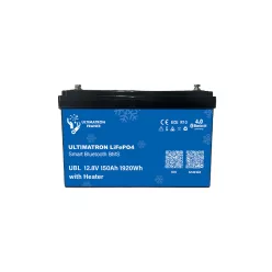   Ultimatron France UBL sorozat 12,8 V 150 Ah PRO LiFePO4 akkumulátor (Smart BMS, Bluetooth és fűtés)