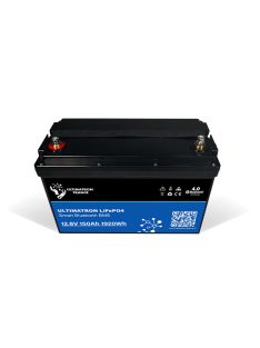   Ultimatron France UBL sorozat 12.8V 150Ah PRO Lítium LiFePO4 akkumulátor (beépített BMS és Bluetooth) Napelemes rendszerekhez, Lakóautókhoz, Hajókhoz