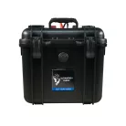 Ultimatron France ULP sorozat hordozható 12,8 V 100 Ah LiFePO4 akkumulátor (Smart BMS, Bluetooth és színes kijelző)