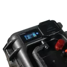 Ultimatron France ULP sorozat hordozható 12,8 V 100 Ah LiFePO4 akkumulátor (Smart BMS, Bluetooth és színes kijelző)