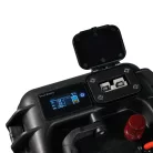 Ultimatron France ULP sorozat hordozható 12,8 V 100 Ah LiFePO4 akkumulátor (Smart BMS, Bluetooth és színes kijelző)