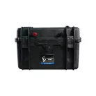 Ultimatron France ULP sorozat hordozható 12,8 V 280 Ah LiFePO4 akkumulátor (Smart BMS, Bluetooth és színes kijelző)