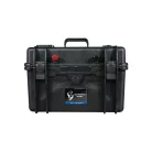 Ultimatron France ULP sorozat hordozható 12,8 V 280 Ah LiFePO4 akkumulátor (Smart BMS, Bluetooth és színes kijelző)