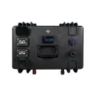 Ultimatron France ULP sorozat hordozható 12,8 V 280 Ah LiFePO4 akkumulátor (Smart BMS, Bluetooth és színes kijelző)