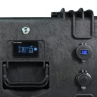Ultimatron France ULP sorozat hordozható 12,8 V 280 Ah LiFePO4 akkumulátor (Smart BMS, Bluetooth és színes kijelző)