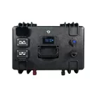 Ultimatron France ULP sorozat hordozható 25,6 V 100 Ah LiFePO4 akkumulátor (Smart BMS, Bluetooth és színes kijelző)