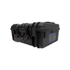 Ultimatron France ULP sorozat hordozható 38,4 V 100 Ah LiFePO4 akkumulátor (Smart BMS, Bluetooth és színes kijelző)