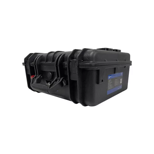 Ultimatron France ULP sorozat hordozható 38,4 V 100 Ah LiFePO4 akkumulátor (Smart BMS, Bluetooth és színes kijelző)