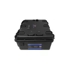 Ultimatron France ULP sorozat hordozható 38,4 V 100 Ah LiFePO4 akkumulátor (Smart BMS, Bluetooth és színes kijelző)