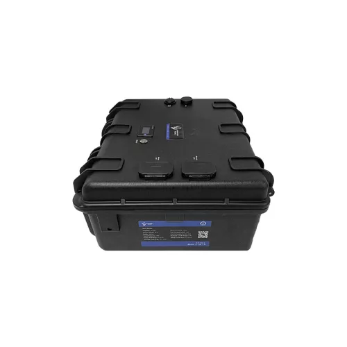 Ultimatron France ULP sorozat hordozható 38,4 V 100 Ah LiFePO4 akkumulátor (Smart BMS, Bluetooth és színes kijelző)