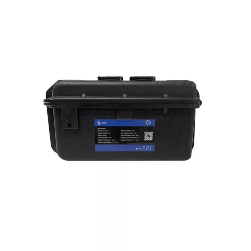 Ultimatron France ULP sorozat hordozható 38,4 V 100 Ah LiFePO4 akkumulátor (Smart BMS, Bluetooth és színes kijelző)