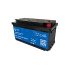 Ultimatron France ULS-Serie 12.8V 100Ah Unter Sitz Lithium LiFePO4 Akku (mit integriertem BMS, Bluetooth und Heizfolie) für Solarsysteme.