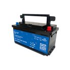 Ultimatron France ULS-Serie 12.8V 150Ah Unter Sitz Lithium LiFePO4 Akku (mit integriertem BMS, Bluetooth und Heizfolie) für Solarsysteme.