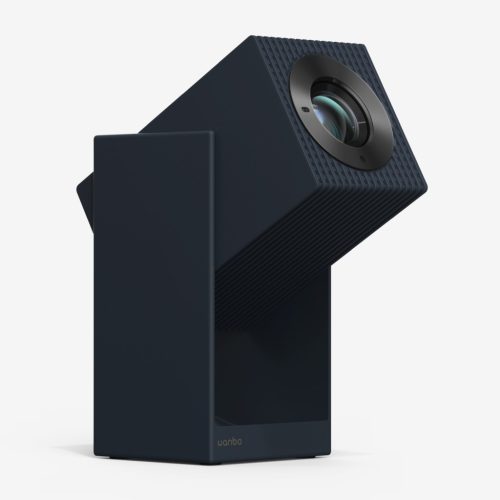 Wanbo Cube 2 Pro blauer Projektor – 500 ANSI, Android TV 11, Gimbal-Funktion