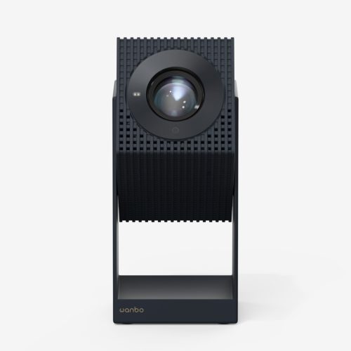 Wanbo Cube 2 Pro blauer Projektor – 500 ANSI, Android TV 11, Gimbal-Funktion