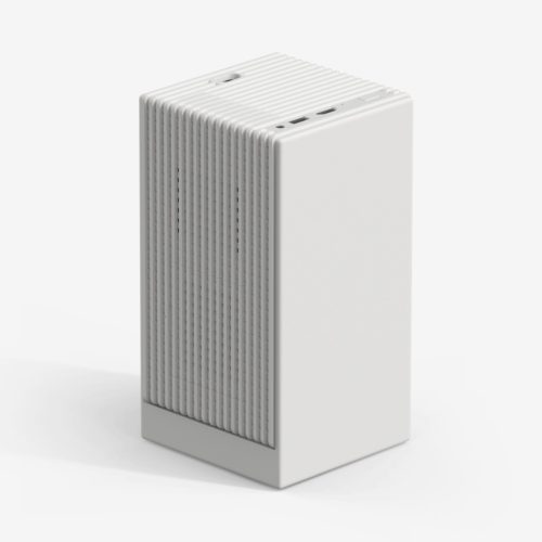 Wanbo Cube 2 Pro fehér projektor 500 ANSI, Android TV 11-gyel és gimbal funkcióval