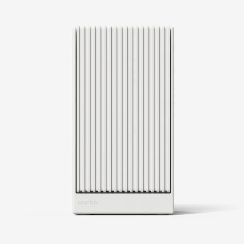 Wanbo Cube 2 Pro fehér projektor 500 ANSI, Android TV 11-gyel és gimbal funkcióval