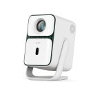 Wanbo T2 Ultra White Projektor – 500 ANSI Lumen Helligkeit, native 1080p Full HD Auflösung, Android TV 11 Betriebssystem und Gimbal (verstellbare Halterung).