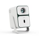 Wanbo T2 Ultra White Projektor – 500 ANSI Lumen Helligkeit, native 1080p Full HD Auflösung, Android TV 11 Betriebssystem und Gimbal (verstellbare Halterung).