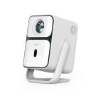 Wanbo T2 Ultra White Projektor – 500 ANSI Lumen Helligkeit, native 1080p Full HD Auflösung, Android TV 11 Betriebssystem und Gimbal (verstellbare Halterung).
