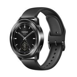   Xiaomi S3 black, okoskarkötő, GPS, Bluetooth, WiFi, 1,43 hüvelykes képernyő